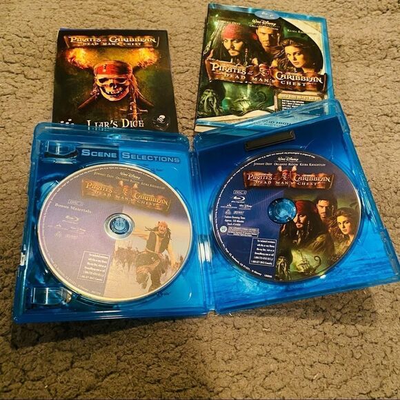 Pirates Of The Caribbean Dead Man’s Chest Blu-Ray With Bonus DVD High Definition - Picture 5 of 5